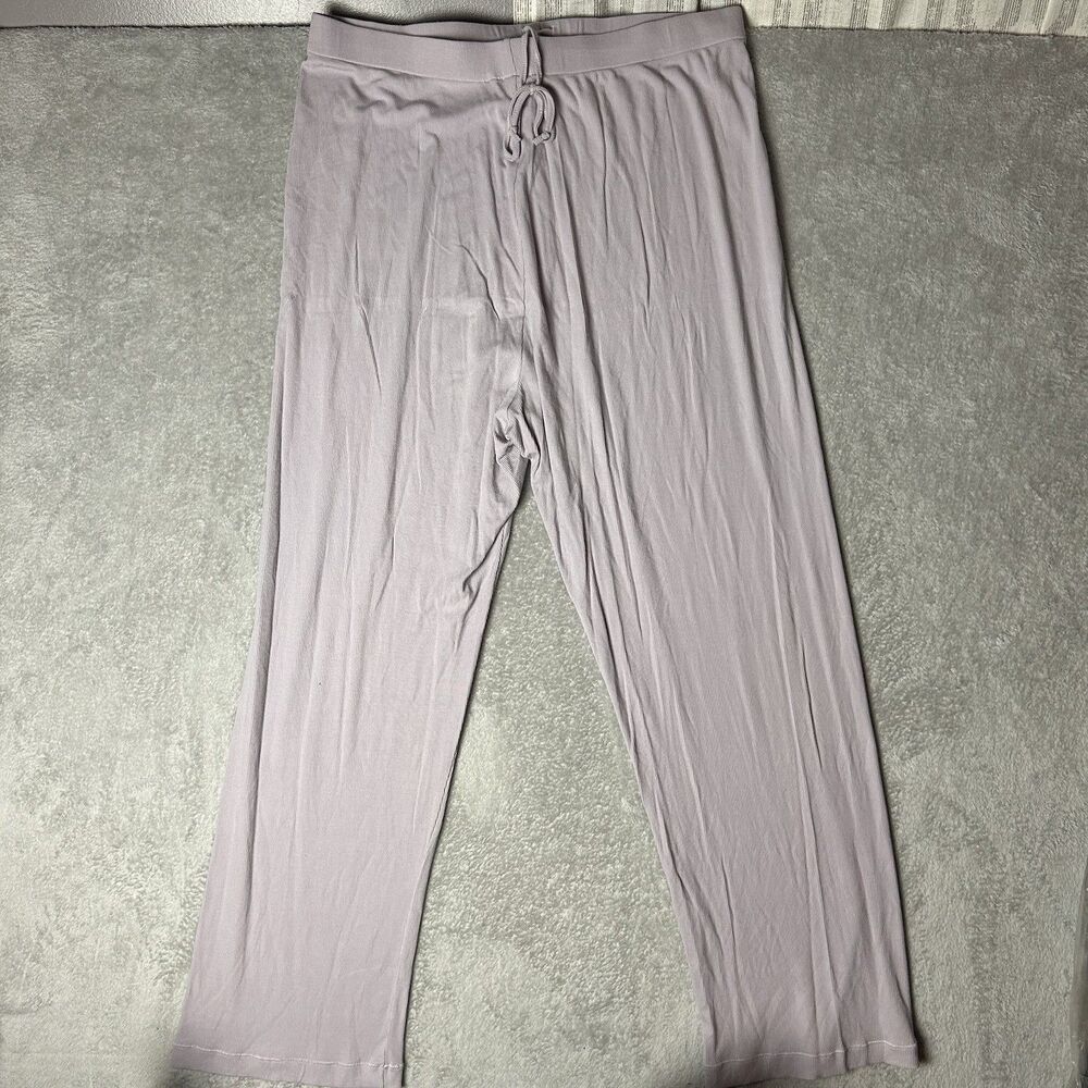 SKIMS Loungewear Wide Leg Light Purple Pants Size Xl Lounge Sleep Comfort Cozy